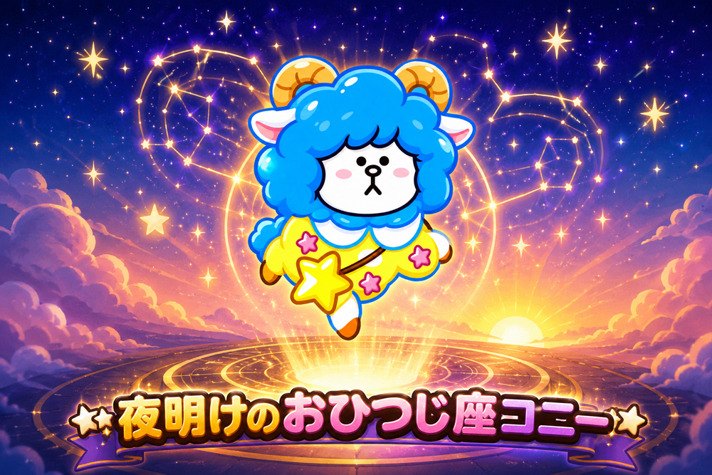 夜明けのおひつじ座コニー｜LINEレンジャー12.5周年新レンジャー
